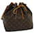 LOUIS VUITTON Monogram Petit Noe Shoulder Bag M42226 LV Auth tp402 Cloth  ref.632918
