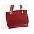 Borsa Tote Loewe Rosso Scuro Nubuck Bordò - vista 4