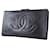 Chanel Wallets Black Leather  ref.633044