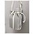 Elsa Sellier Borsa a secchiello Lancel MM ELSA in pelle blu e bianca Bianco Grigio Silver hardware - vista 12