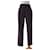 Filippa K Pants Dark purple Polyester Wool Elastane  ref.633096