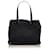 Chanel Black New Travel Line Nylon Tote Bag Leather Pony-style calfskin Cloth  ref.633103