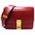 Céline Bolso bandolera Celine Classic Box de piel en rojo Roja Cuero Becerro  ref.633109