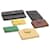 CHANEL Caviar Skin Matelasse Camellia Key Case Wallet 6Set CC Auth am1612g Black Beige Leather  ref.633373