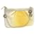 FENDI Zucchino Canvas Chain accessories Pouch Nylon Yellow Auth am1038g  ref.633430
