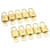 Louis Vuitton padlock 10set Padlock Gold Tone LV Auth am1292g Metal  ref.633476