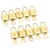 Louis Vuitton padlock 10set Padlock Gold Tone LV Auth am1293g Metal  ref.633477