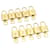 Louis Vuitton padlock 10set Padlock Gold Tone LV Auth am1295g Metal  ref.633479