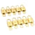 Louis Vuitton padlock 10set Gold Tone LV Auth am1298g Metal  ref.633482