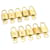Louis Vuitton padlock 10set Padlock Gold Tone LV Auth am1305g Metal  ref.633488