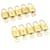 Louis Vuitton padlock 10set Padlock Gold Tone LV Auth am1308g Metal  ref.633489