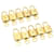 Louis Vuitton padlock 10set Padlock Gold Tone LV Auth am1356g Metal  ref.633501