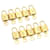 Louis Vuitton padlock 10set Padlock Gold Tone LV Auth am1357g Metal  ref.633502