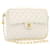CHANEL Matelasse Chain Shoulder Bag Caviar Skin Gold White CC Auth am1370ga Golden Leather  ref.633507