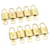 Louis Vuitton padlock 10set Gold Tone LV Auth am1431g Metal  ref.633529