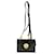 Gianni Versace Chain Shoulder Bag Leder Schwarz Auth am053b  ref.633592