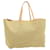 FENDI Zucchino Canvas Tote Bag Beige Auth am136b Cloth  ref.633600