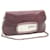 PRADA Chain Shoulder Bag Leather Purple Auth am1163g  ref.633644