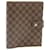 LOUIS VUITTON Damier Ebene Agenda GM Day Planner Cover R20009 LV Auth am1268g  ref.633675