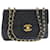 CHANEL Big Matelasse Flap Chain Shoulder Bag Lamb Skin Black Gold Auth am1276ga Golden Leather  ref.633677