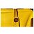 Borsa a mano Bulgari Foundation gialla in pelle Giallo - vista 12