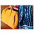 Borsa a mano Bulgari Foundation gialla in pelle Giallo - vista 23