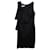 Gerard Darel novo vestido de bainha preto Algodão Poliuretano  ref.633904