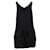 Paule Ka Gathered dual-material dress Black Cotton Polyester Elastane  ref.633906