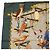 Hermès HERMES CARRE90 Sciarpa ""LES OISEAUX DU ROY"" Seta Verde Auth am2547g - vista 2