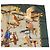 Hermès HERMES CARRE90 Sciarpa ""LES OISEAUX DU ROY"" Seta Verde Auth am2547g - vista 3