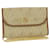 Christian Dior Honeycomb Chain Shoulder Bag Canvas Beige Auth am2250g Cloth  ref.634221