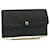 Christian Dior Honeycomb Chain Shoulder Bag PVC Leather Black Auth am2257g  ref.634226