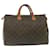 Speedy Louis Vuitton-Monogramm schnell 35 Handtasche M.41524 LV Auth am2259G Leinwand  ref.634228