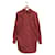 Comme Des Garcons chemises Coton Rouge  ref.634379