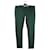 Roseanna Polka dot trousers with leather insert Black Green Dark green Cotton Polyester Lambskin  ref.634451