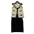 *Chanel CHANEL Vintage 03C Setup One Piece Best White Black Ladies Cashmere Nero Bianco Cachemire  ref.634524