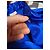 Abito Versace in seta blu reale stile camicia Blu scuro - vista 3