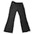 Burberry Pantalones, polainas Negro Lana  ref.634599