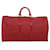 Louis Vuitton Keepall 55 Cuir Rouge  ref.634664