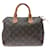 Louis Vuitton Speedy 25 Brown Cloth  ref.634747
