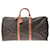 Louis Vuitton Keepall 55 Brown Cloth  ref.634784