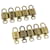 Louis Vuitton padlock 10set Padlock Gold Tone LV Auth am519g Metal  ref.634937