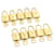 Louis Vuitton padlock 10set Gold Tone LV Auth am833g Metal  ref.635107