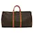 Louis Vuitton Keepall 50 Brown Cloth  ref.635316