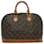 Louis Vuitton Alma Brown Cloth  ref.635389