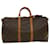 Louis Vuitton Keepall 50 Brown Cloth  ref.635503