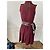 vestido skater Marc Jacobs 34 (XXS) burdeos sintético - vista 5