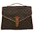 Louis Vuitton Beverly Braun Leinwand  ref.635510