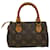 Louis Vuitton Mini Speedy Brown Cloth  ref.635515