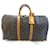 Louis Vuitton keepall 50 Monogram Brown Leather  ref.635519